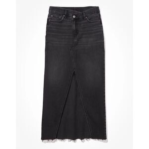 AMERICAN EAGLE '90s Denim Maxi Skirt Size 6 NWT